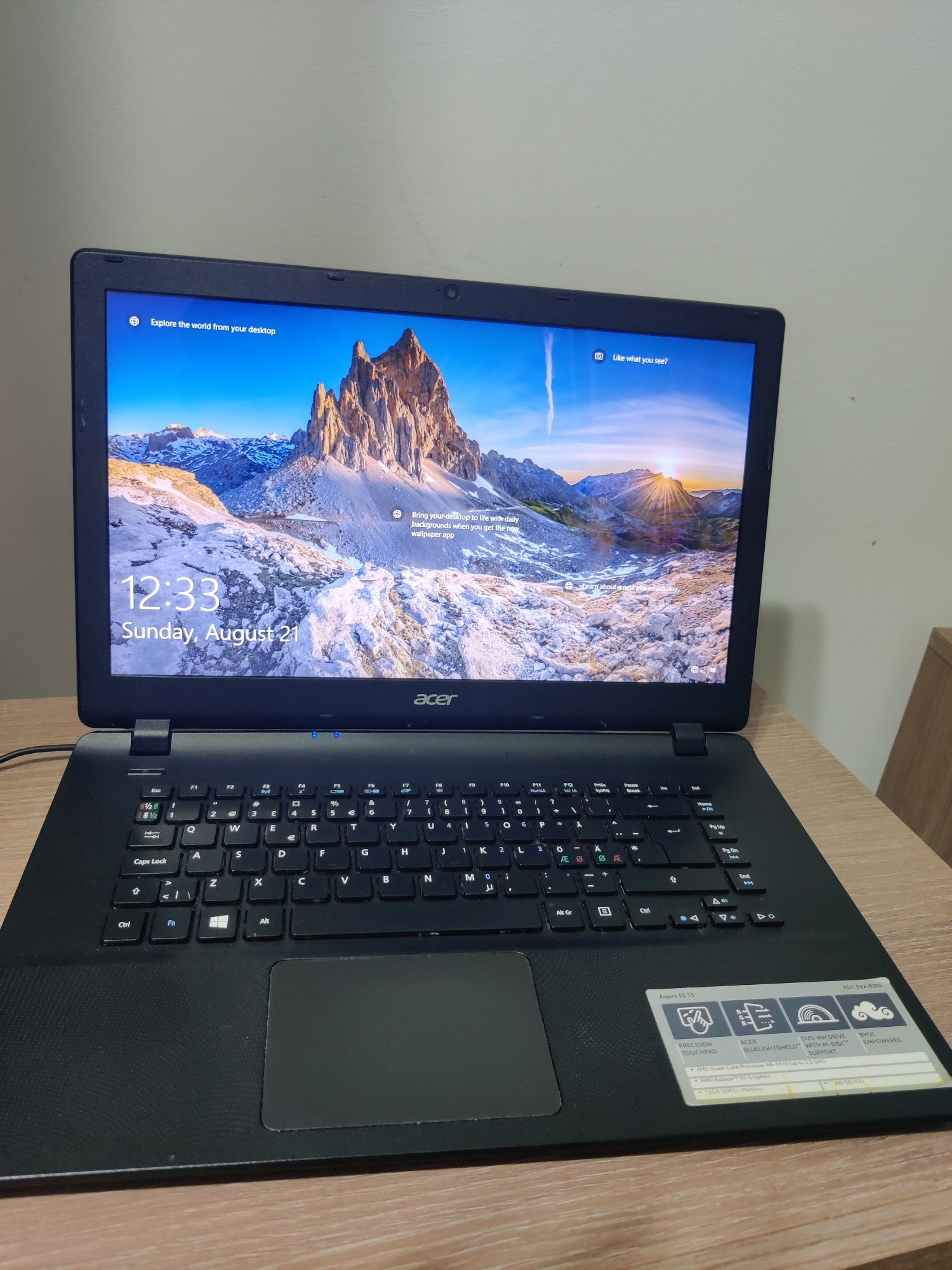 Laptop Acer Aspire ES 15