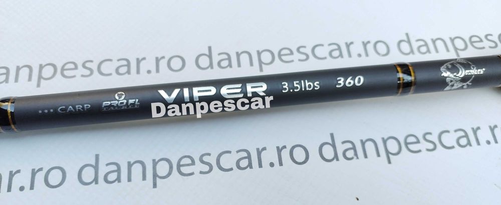 Lanseta PROFL VIPER Carp 3,6metri 3,5Lbs din 3 Bucati SLIM