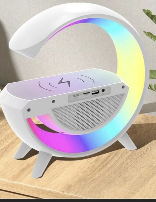 Bluetooth високоговорител BT-3401 (LED, AUX, USB, FM, microSD) вграден