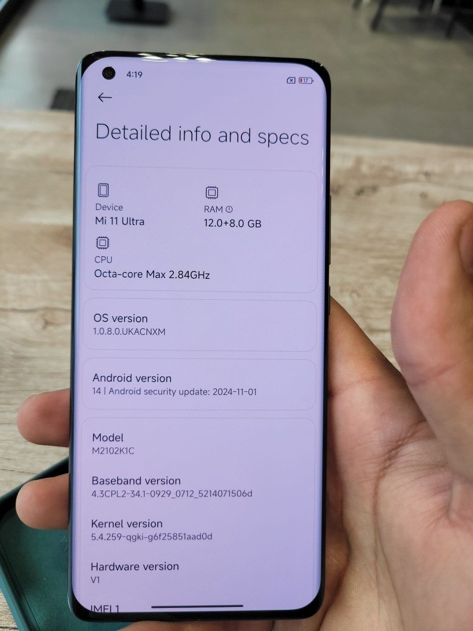 Xiaomi 11ultra  Sotiladi
