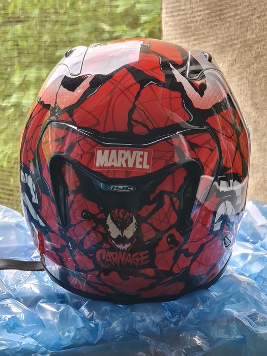 Casca moto Hjc Rpha11 Pro Carnage M L caNoua. Casca hjc venom/carnage