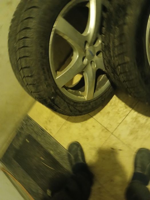 4 jante BMW +cauciucuri ALPINE 225X50X17 dot -2buc 2023 și 2-2024