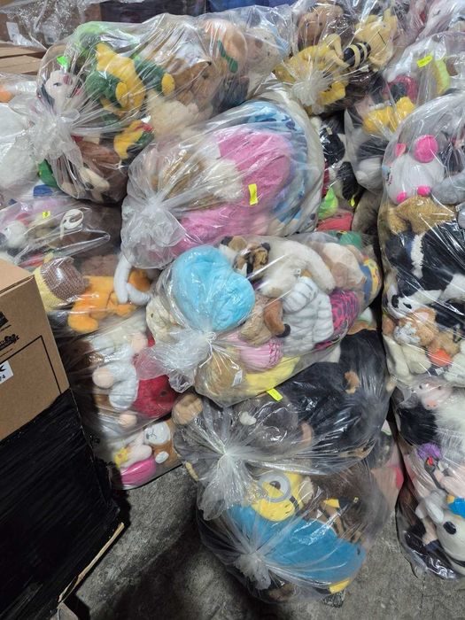 Играчки 40 до 60 см, употребявани/кг.