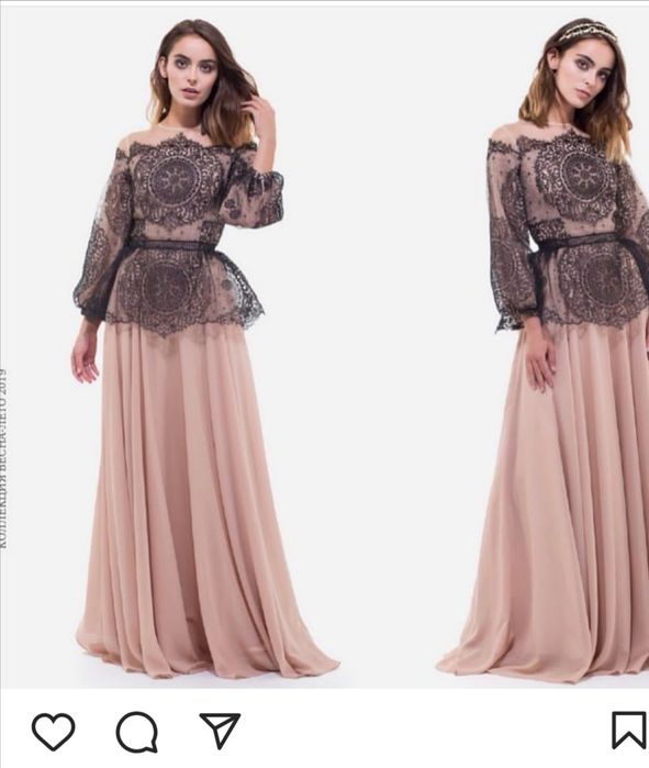 Шикарная платье от Ксении  Князьевой