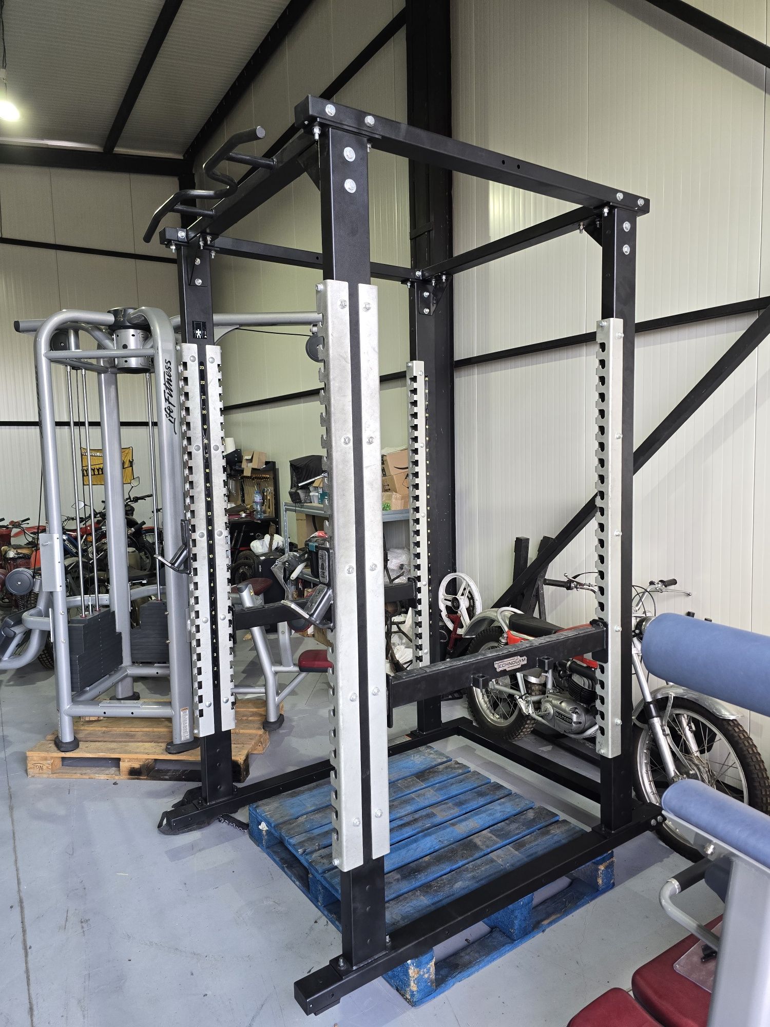 Technogym+lat full rack  техноджим клетка без драскотина
