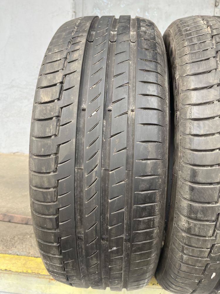 2 бр. летни гуми 225/55/19 Continental DOT 1818 6 mm