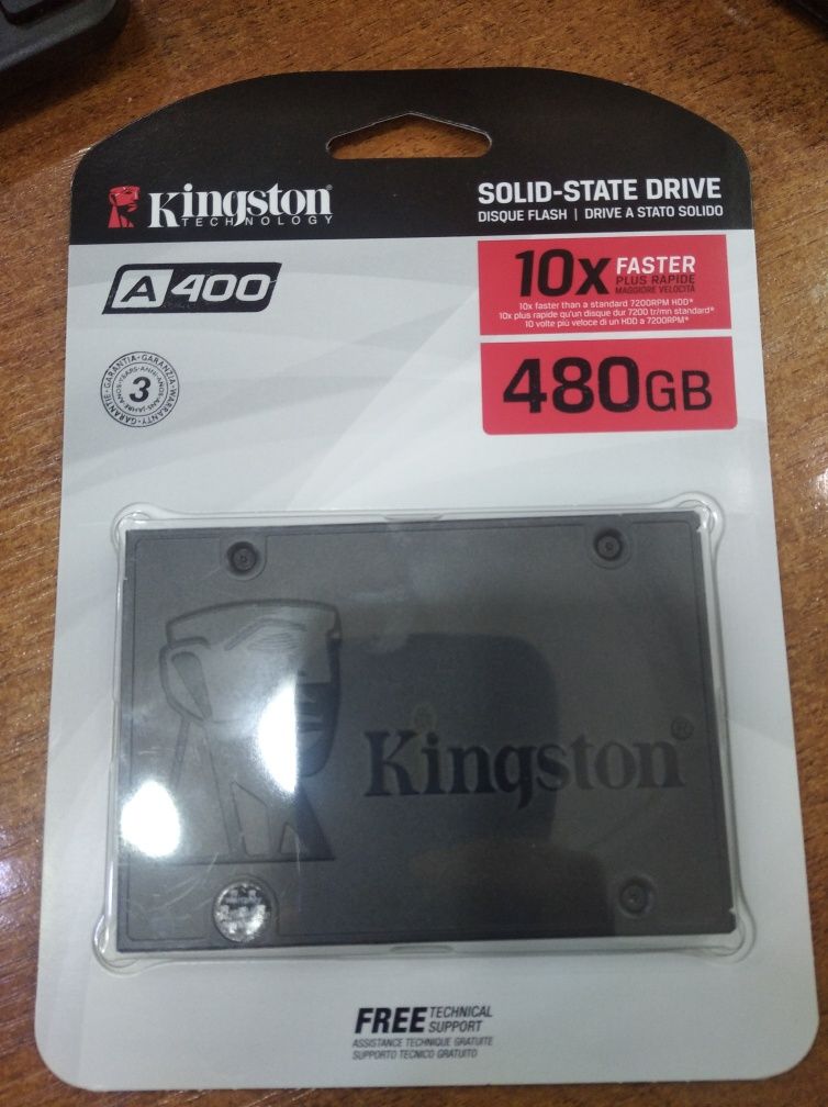 SSD Kingston 480gb новый