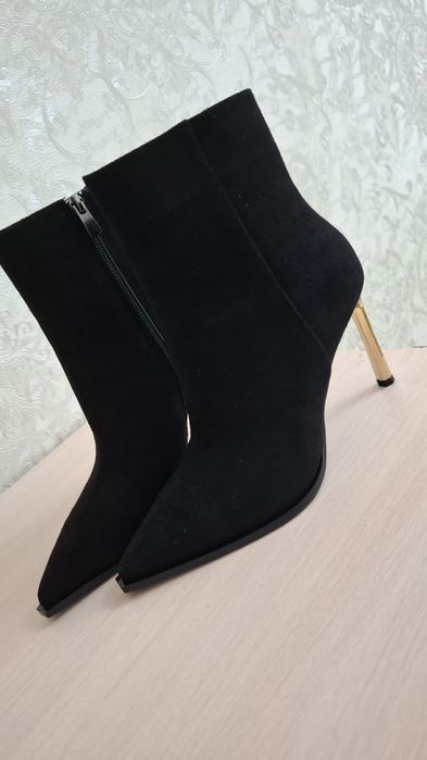 37 размер жіңішке аяққа, 36 размерге де кеп қалатын замш, вечерний вар