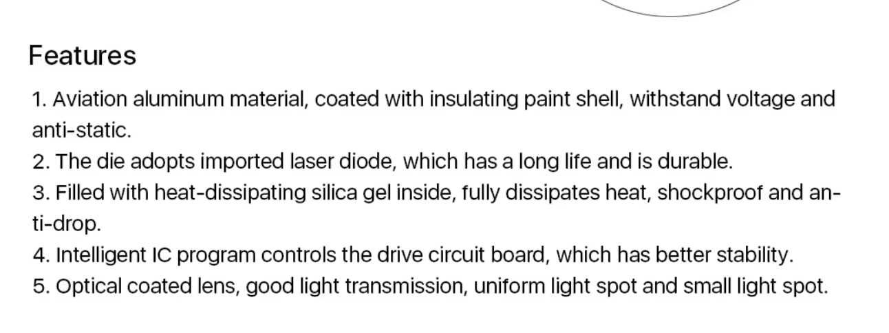 ПРОМО!! Индустриален лазер Ultrarayc Dotted Red 650nm Infrared Laser