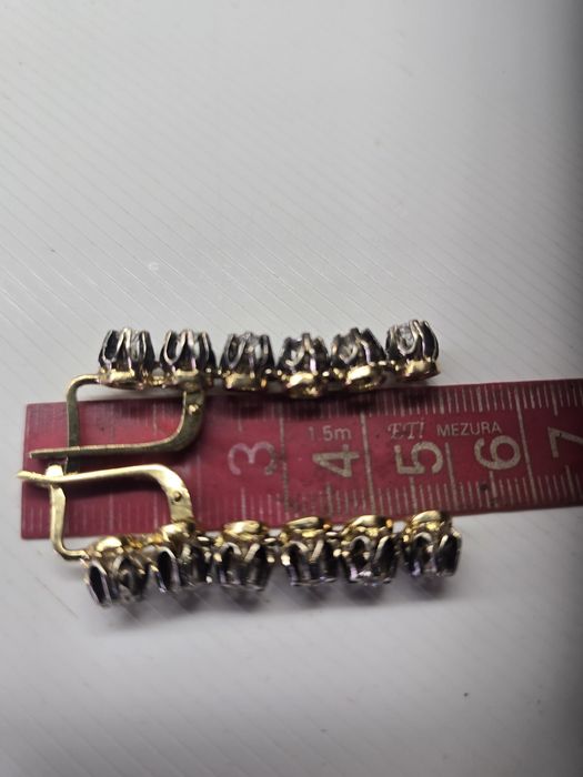 Золотые сережки.