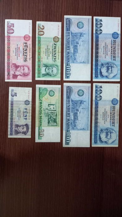 Vand banknote fosta RDGermana  (DDR)
