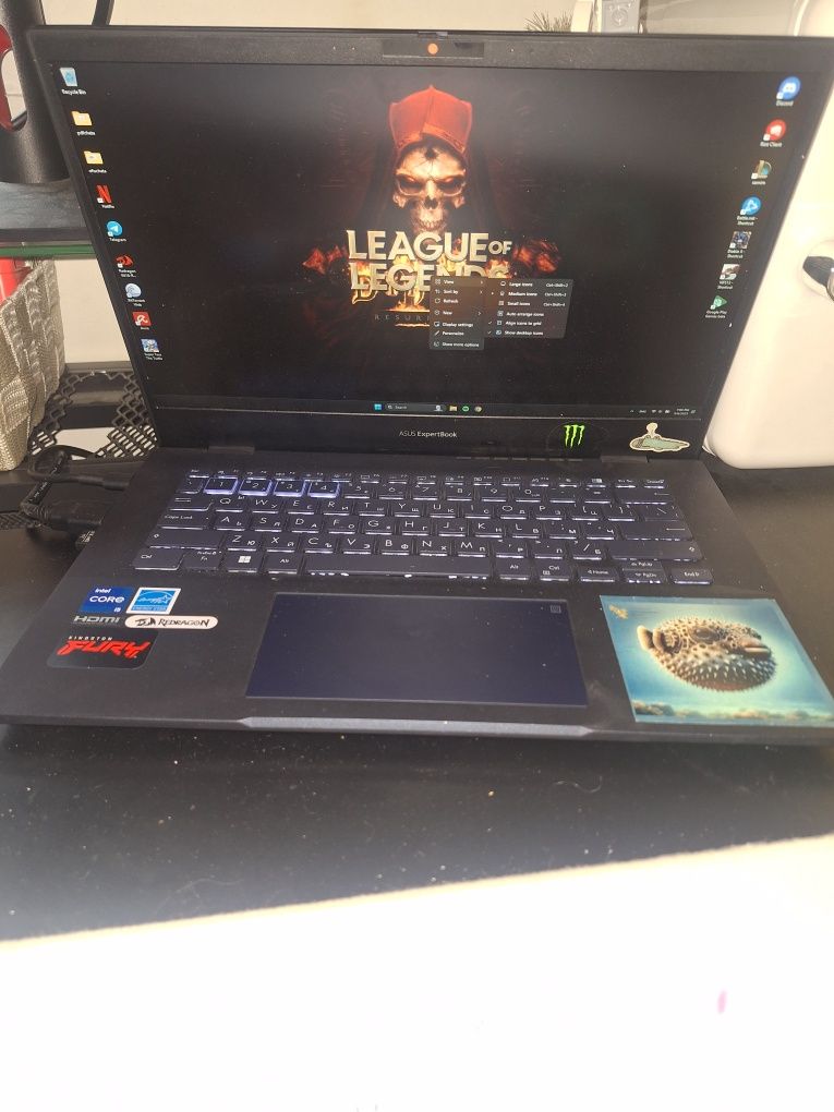 Лаптоп 14" инча Asus expertbook b5402cea