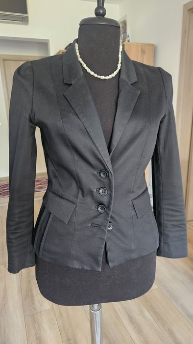 Sacou negru H&M 34