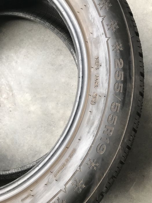 Set Anvelope Cauciucuri Iarna Dunlop 255 55 R19 M+S Profil 6mm