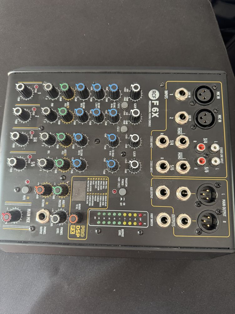 Mixer rcf f 6x professional