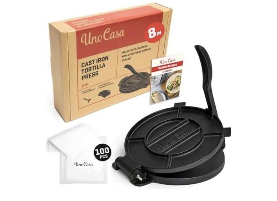 Преса за тортили Uno Casa от чугун