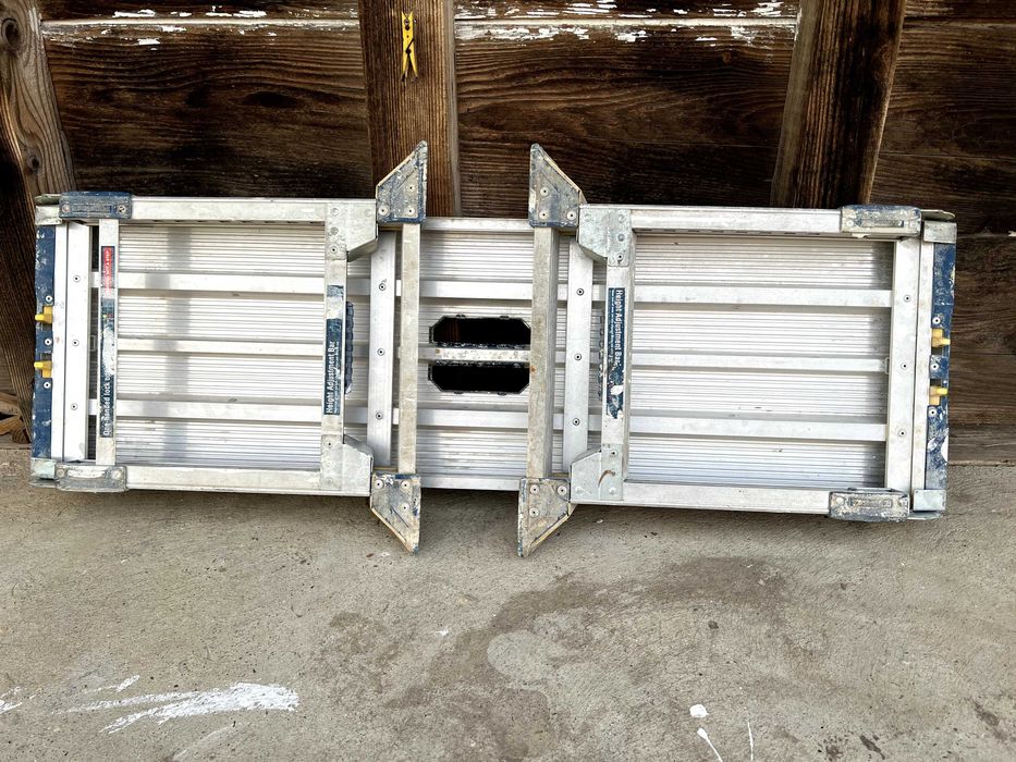 Platforma Pliabil Werner, 1 treaptă, plastic și oțel, înălțime 0,76 m