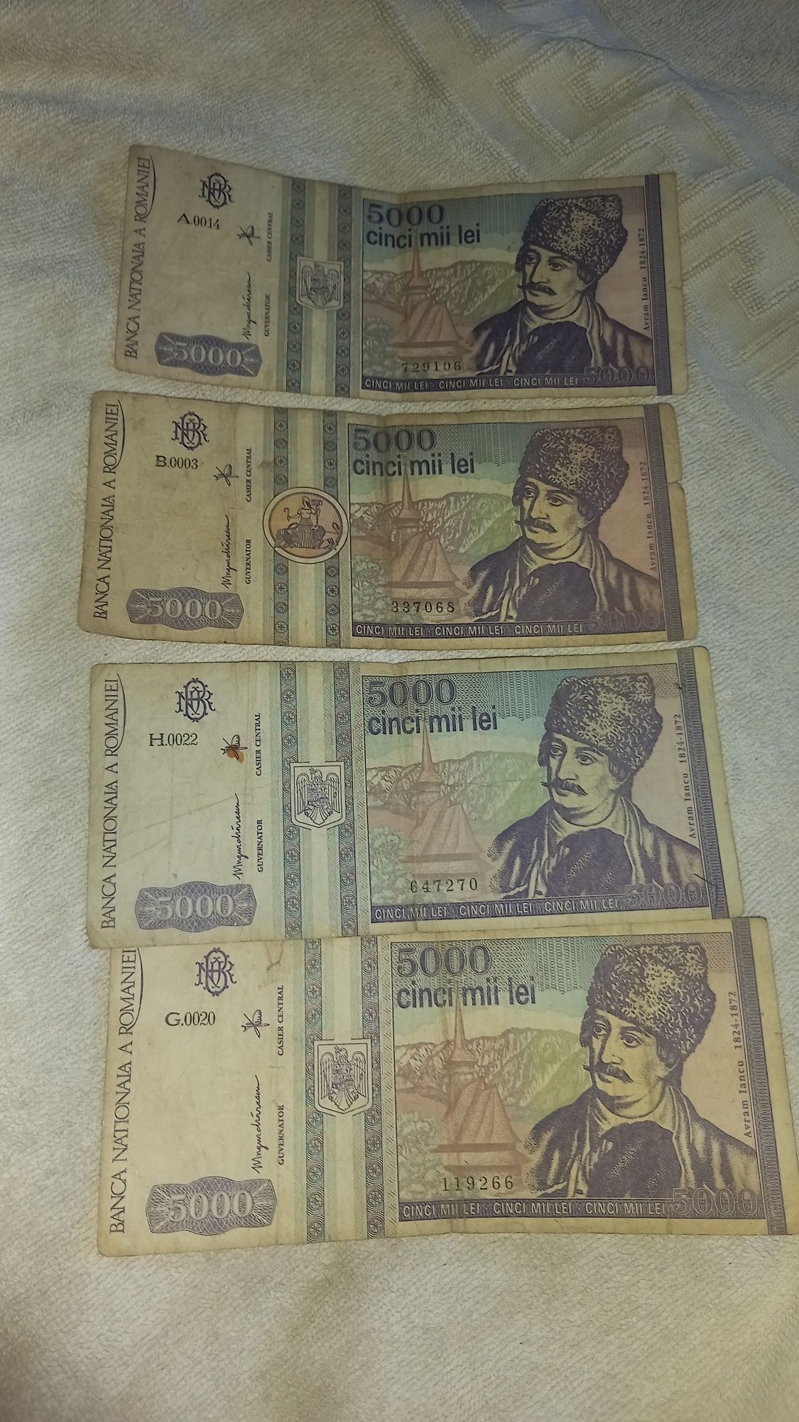 Vând bagnote din 1824-1872,