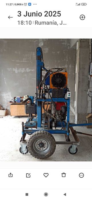 Vind instalatie  de foraj