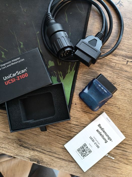 Diganoza moto/auto BMW UniCar Scan 2100