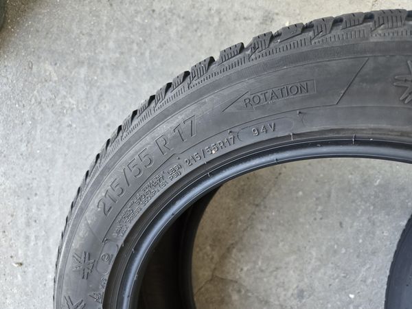 215/55/17 MICHELIN 4бр