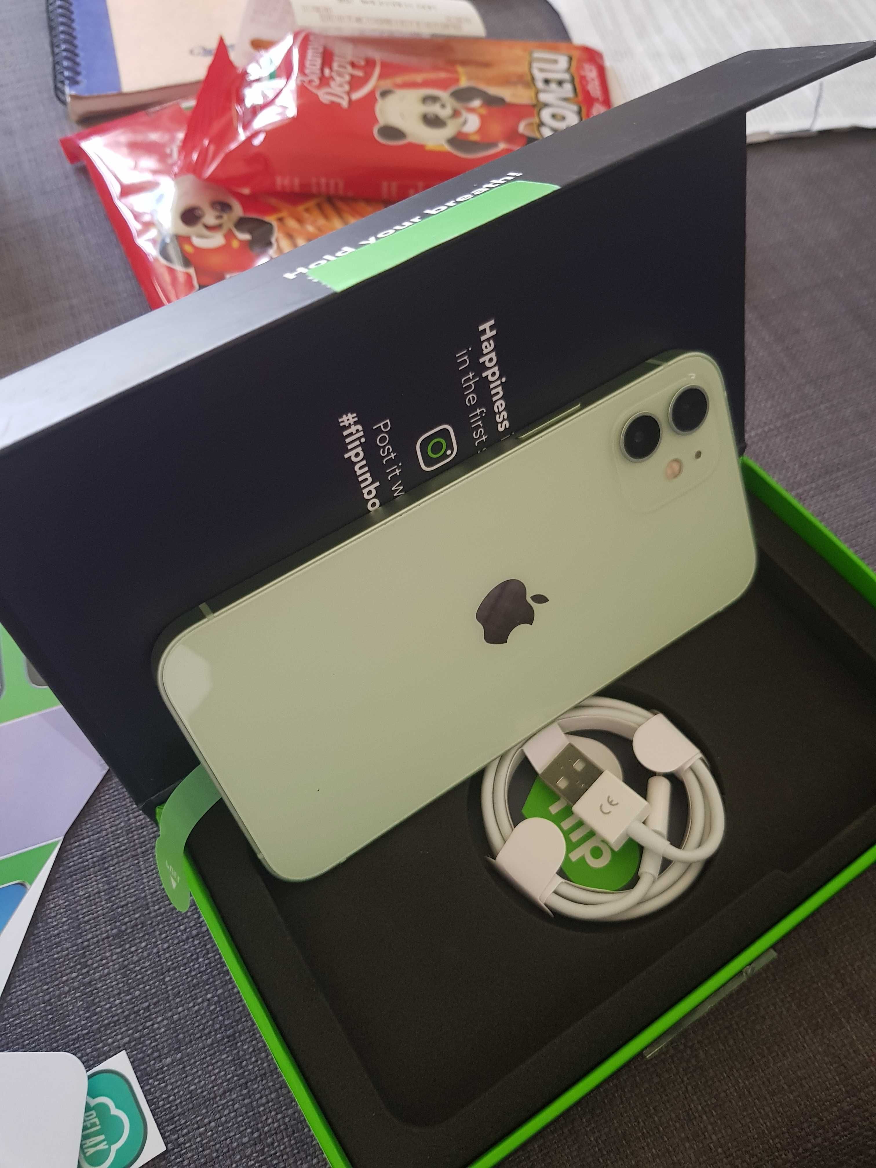 IPHONE 12 64 GB Green Ment 24 month Guarantee