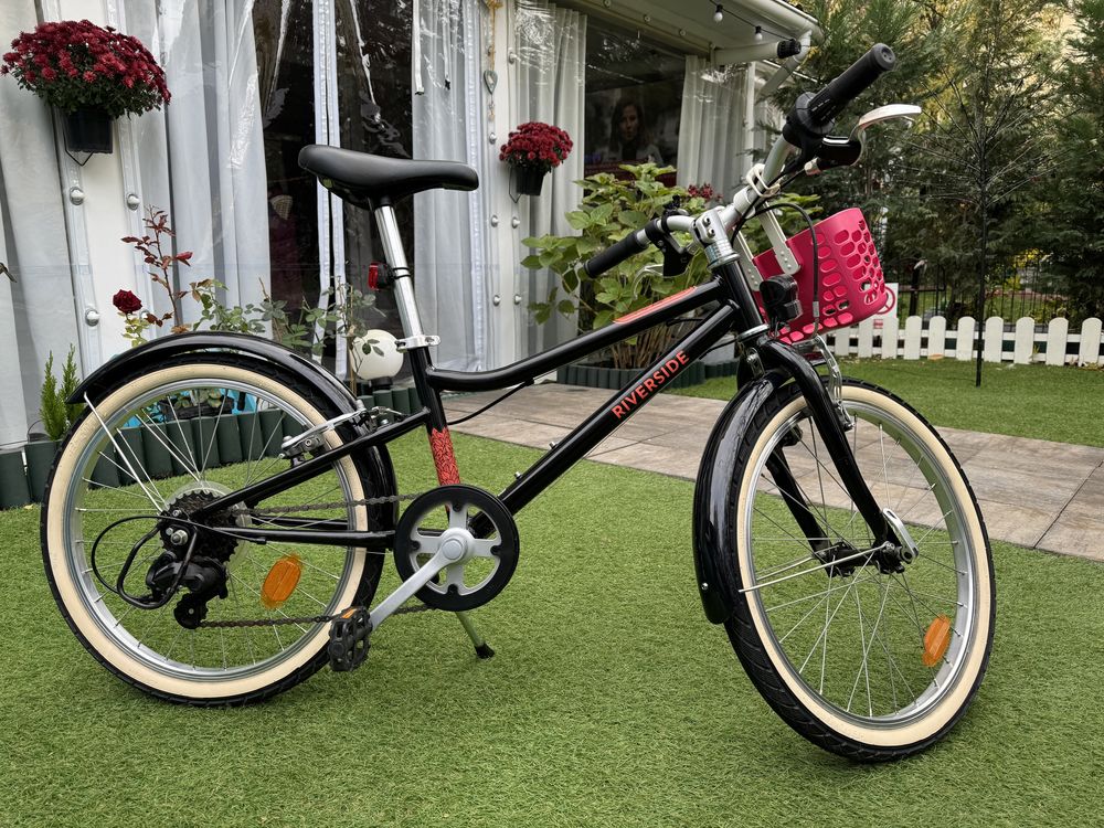 Bicicleta 20” Rockrider 500 copii, IMPECABILA, NOUA, jumatate de pret