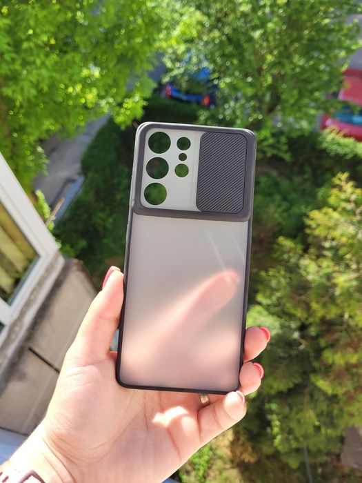Husa silicon cu protecție camera compatibil Samsung S21 ; S21 Plus ; S