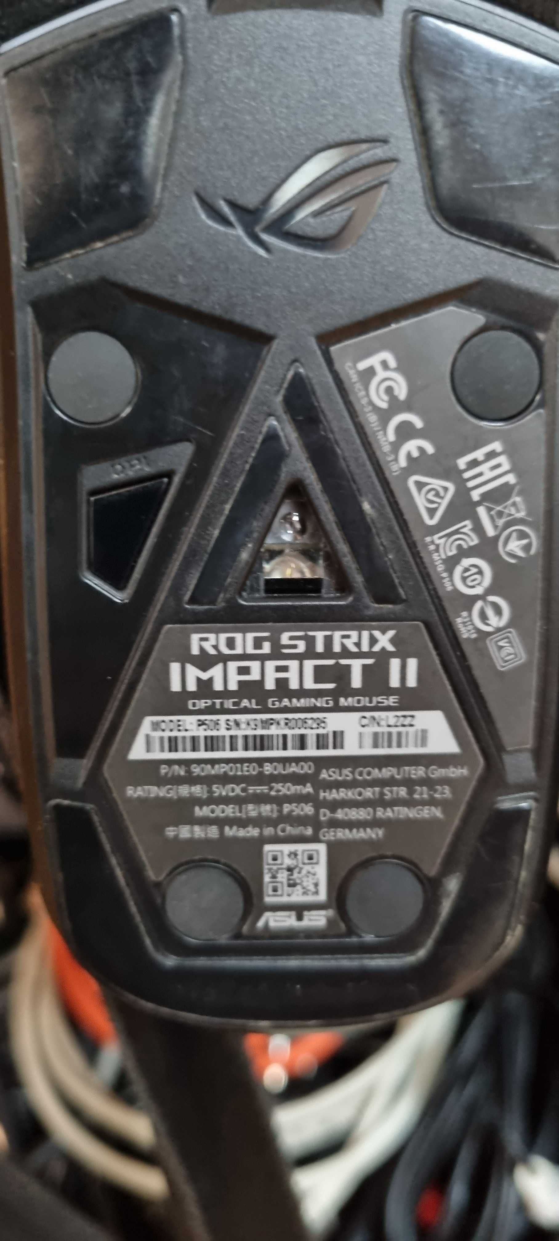 Mouse optic gaming Asus ROG strix impact II