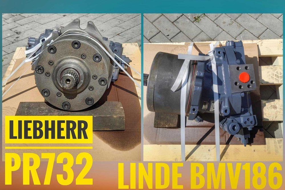 hidromotor linde bmv186 second hand pentru buldozer liebherr pr732