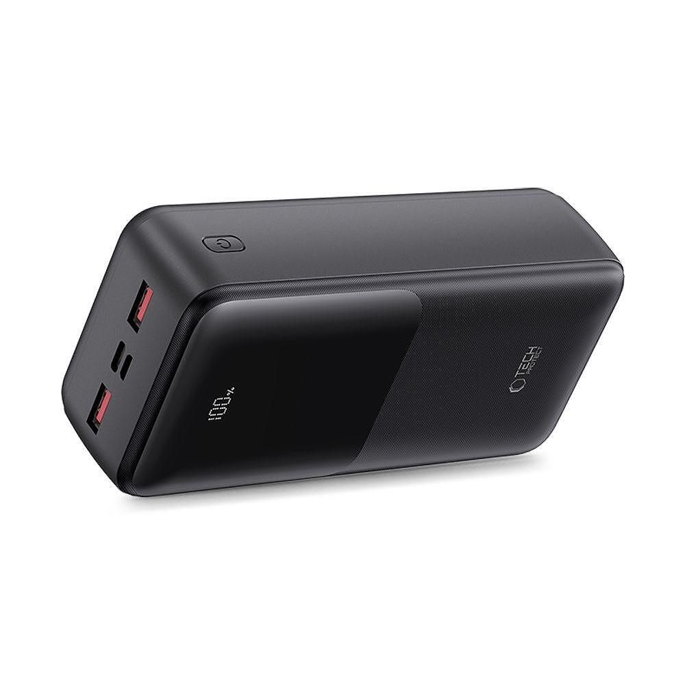 Допълнителна батерия tech-protect pb03 power bank 30000mah 22.5w черна