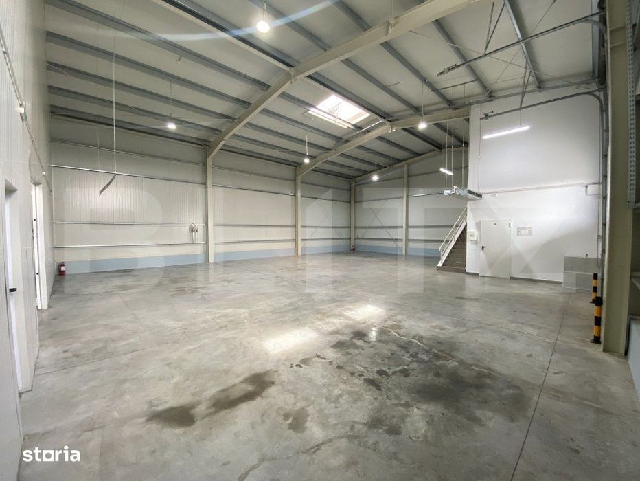 Hala cu birouri clasa A, 600 mp, autorizatie ISU, zona Ford