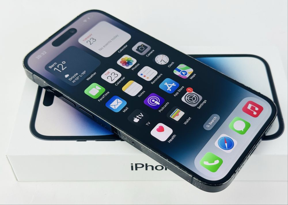 Apple iPhone 14 Pro 256GB Space Black Отличен! Гаранция!