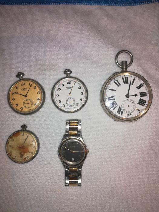 Джобни часовници ретро и нови