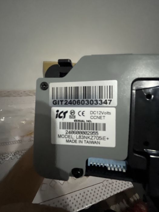 Купюрапремник ict Model:L83NKZ705IE+Сухойтуман