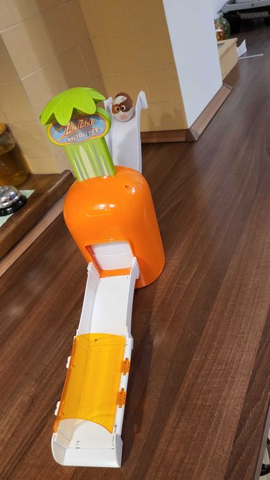Joc toboganul hamsterului Zhu Zhu Pets, cu lift, 73 cm