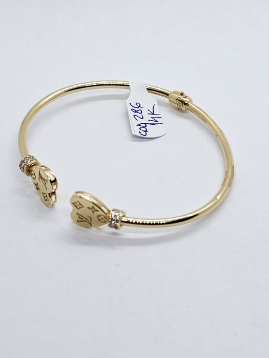 Vand bratara din aur 14 k 6.69 g cod 286