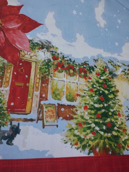 Скатерть новогодняя