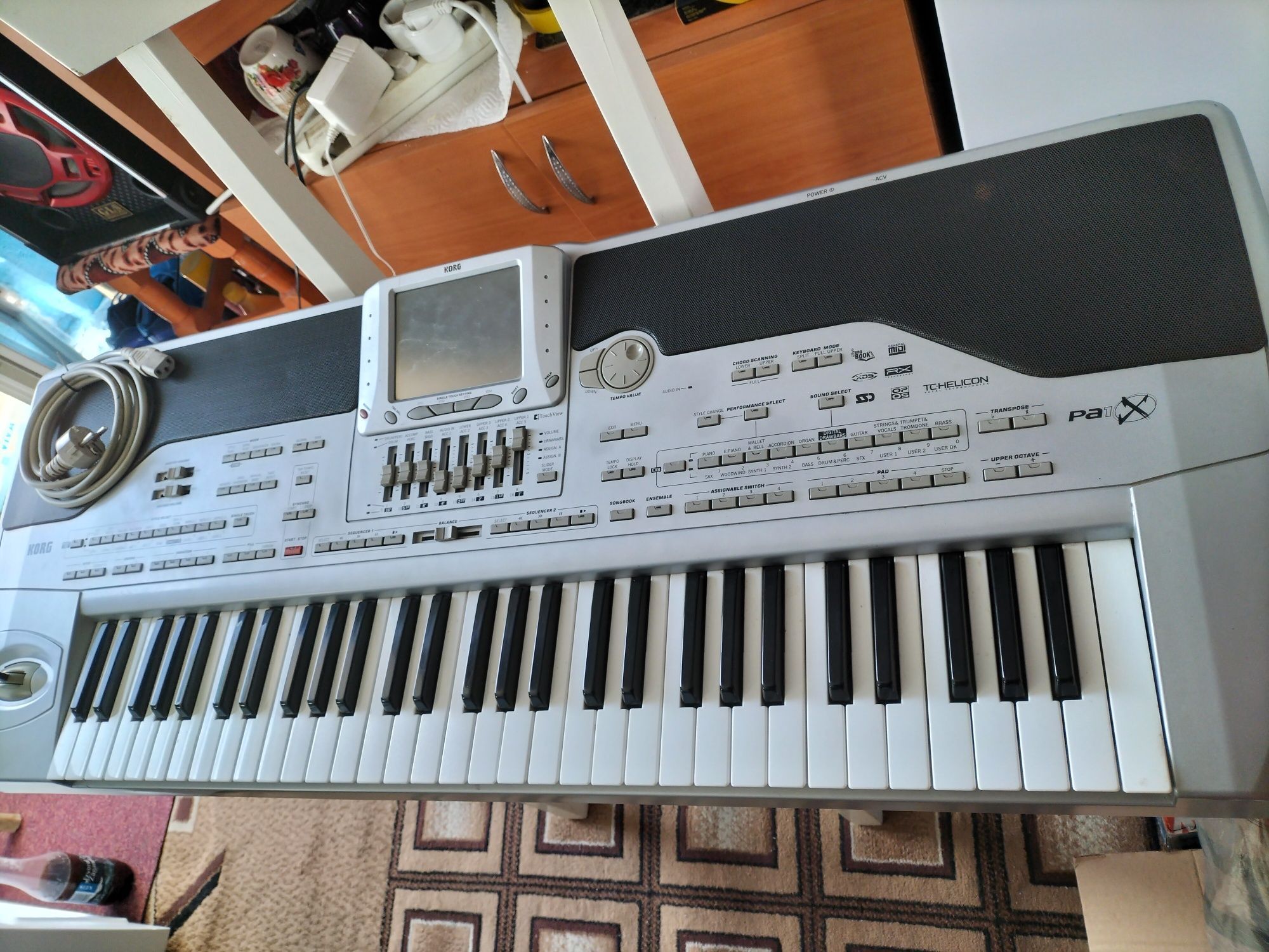 Vând sau Schimb Korg pa 1x. Stare buna de funcționare.