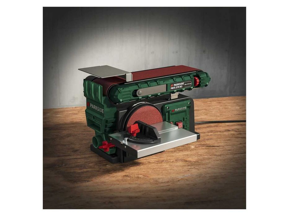 Нова Комбинирана шлайф станация Parkside 370W шлайф сиситем