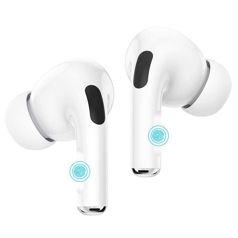 Casti NOI Wireless / Bluetooth / 150h standby, Alb, handsfree