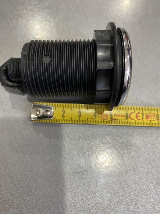 Buton pneumatic cromat pentru hidromasaj