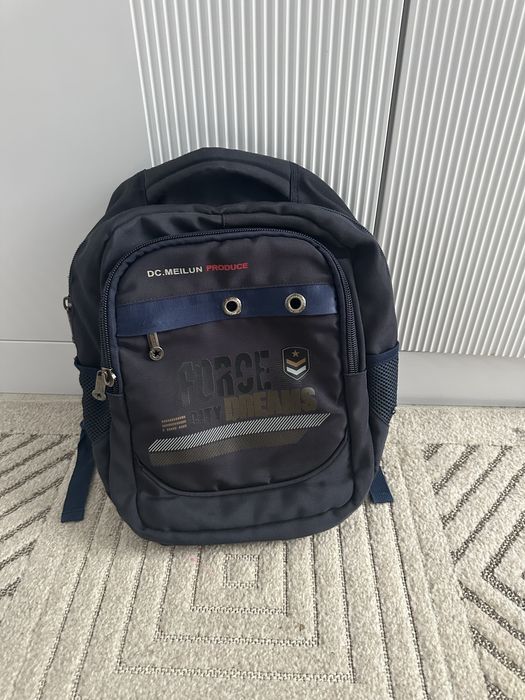 рюкзак школьный синий