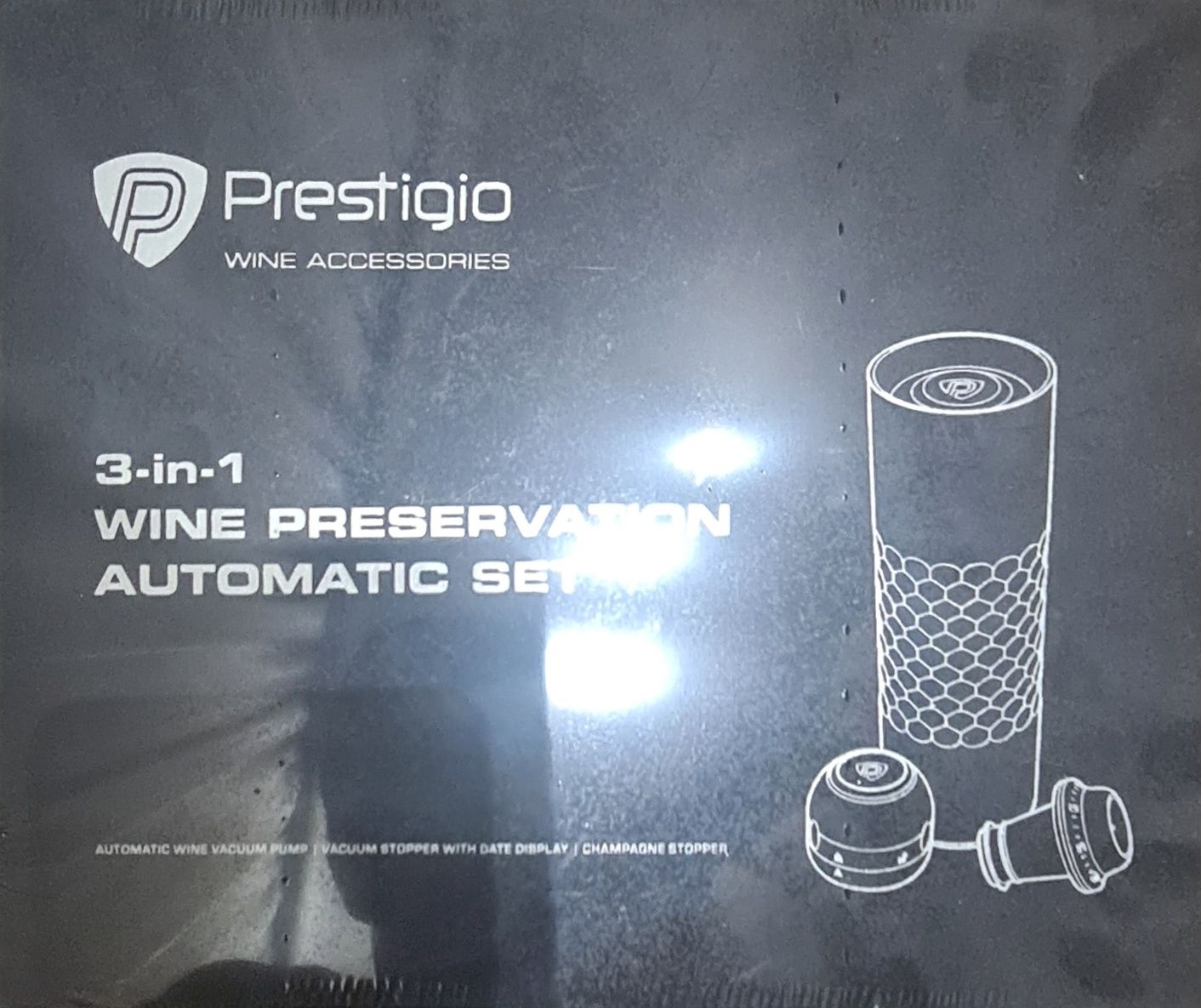 Prestigio 3in1 Wine preservation automatic set
