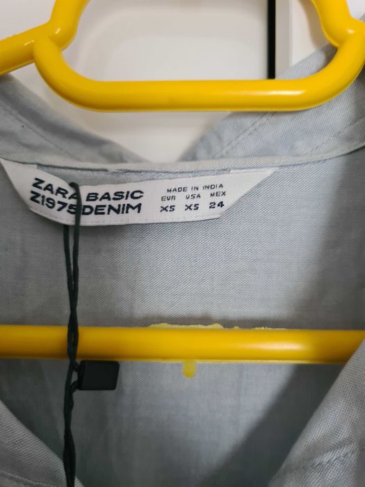 Camasa , rochie cu eticheta