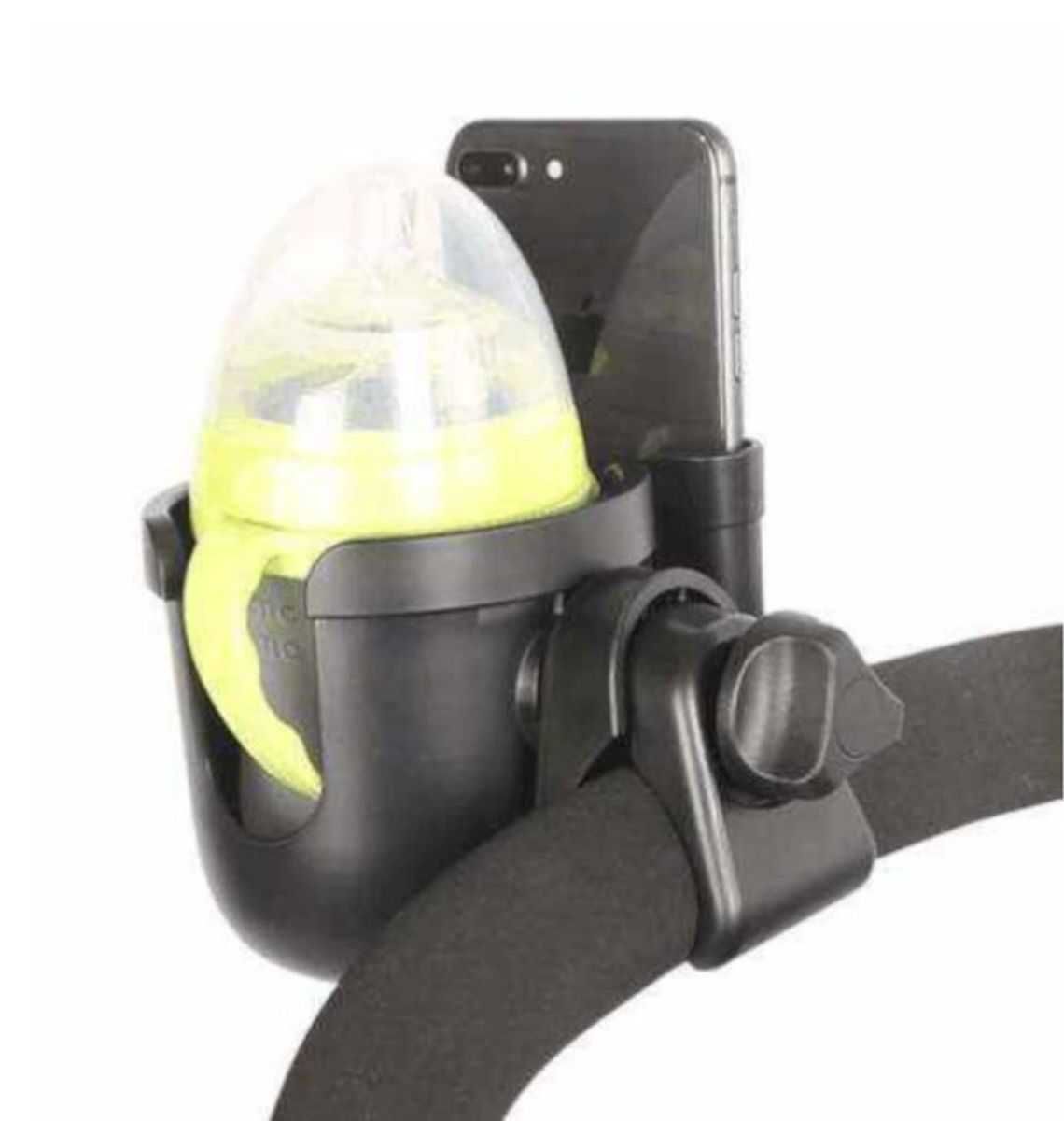 Suport de Pahar si Telefon pentru Carucior, Tricicleta 360°