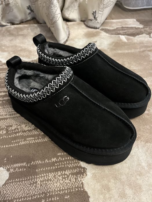Cizme UGG cu platforma, 39, negri