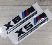 Emblema-Sigla-Logo-Bmw-X5M-X6M-Competition-Negru-F15-F16-G05-G06