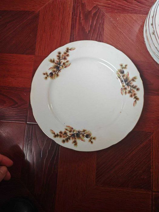 Японская посуда рисунок Шишки