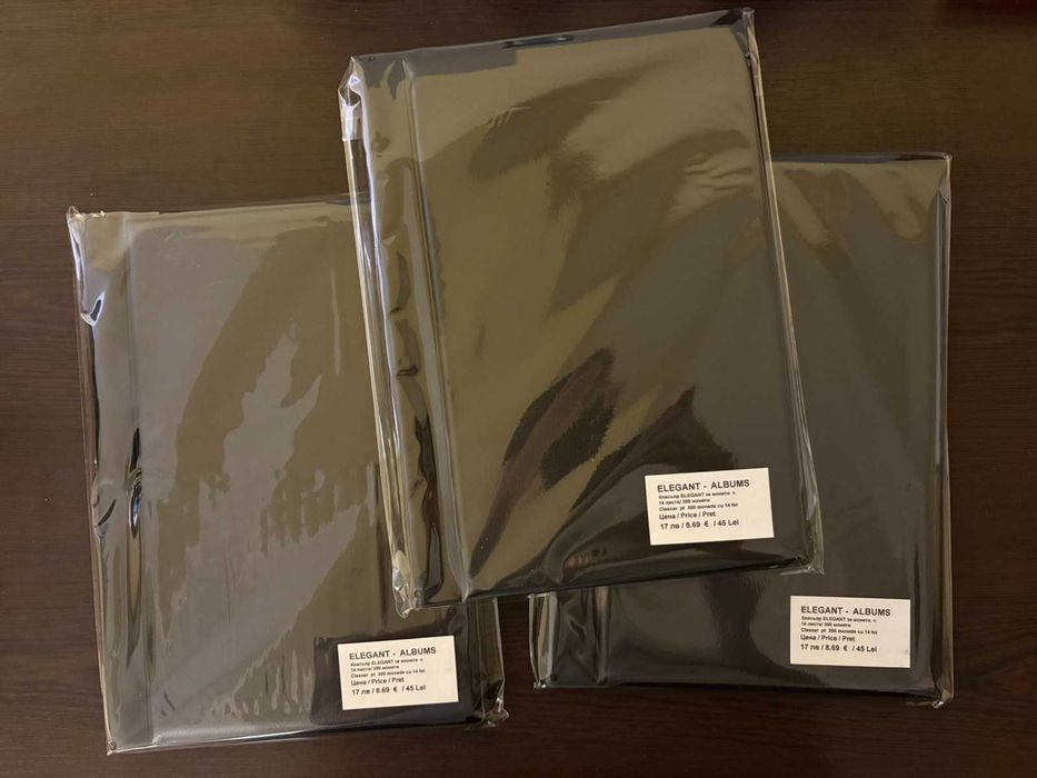 Класьор ELEGANT за 300 монети с 14 листа , черен